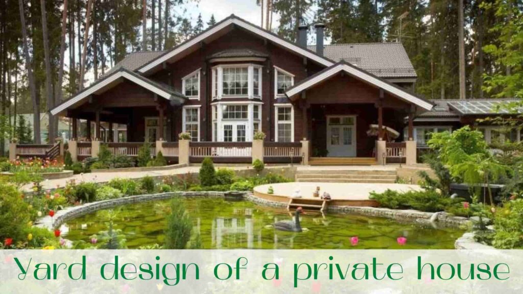 image-Yard-design-of-a-private-house