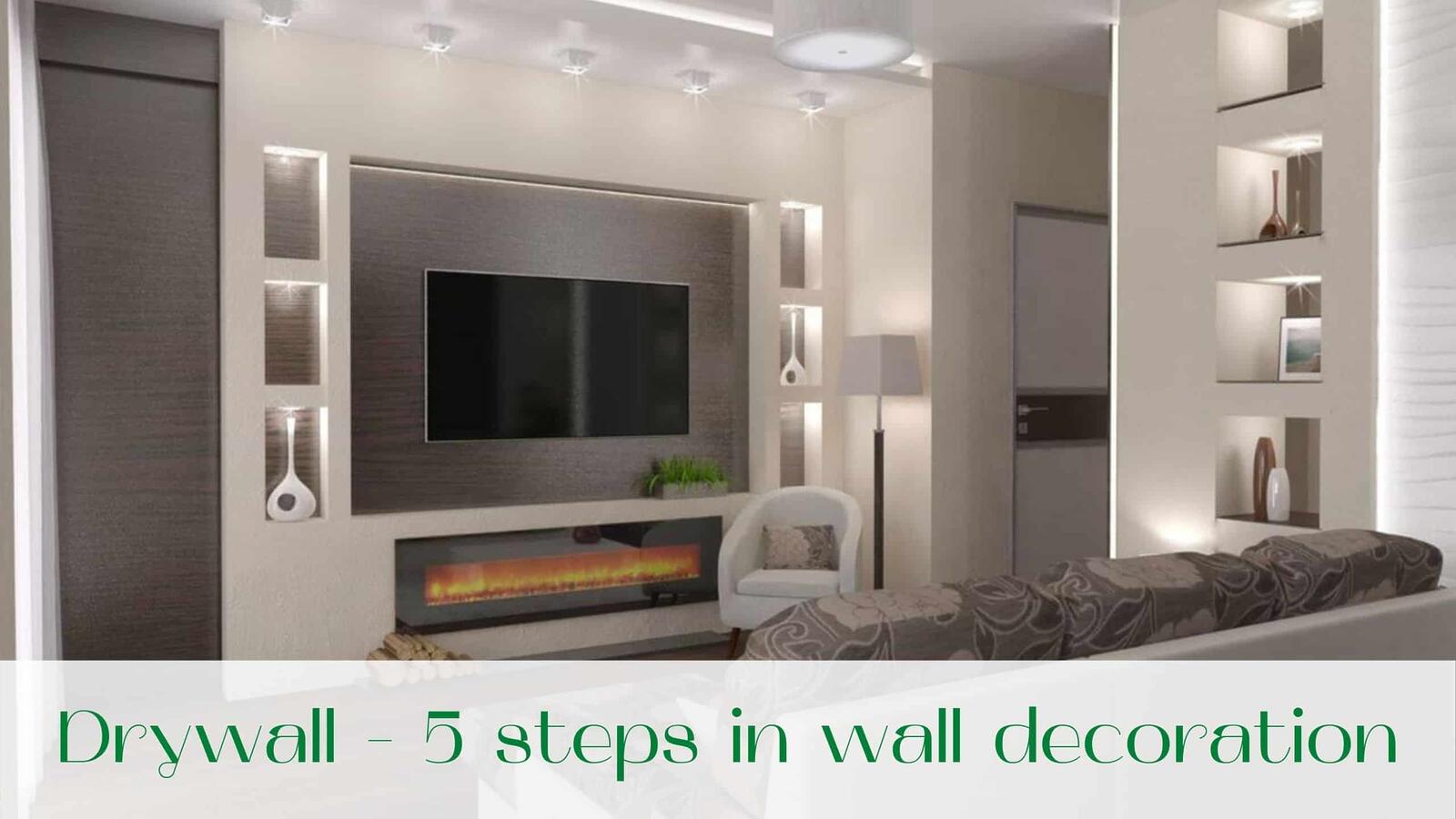 drywall living room ideas