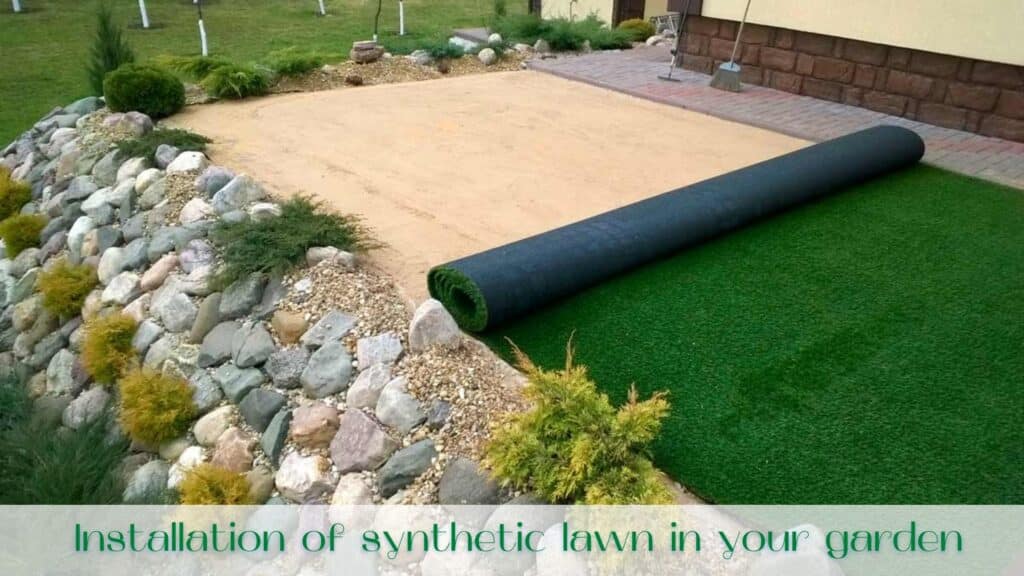 Image-installation-of-synthetic-lawn-in-your-garden