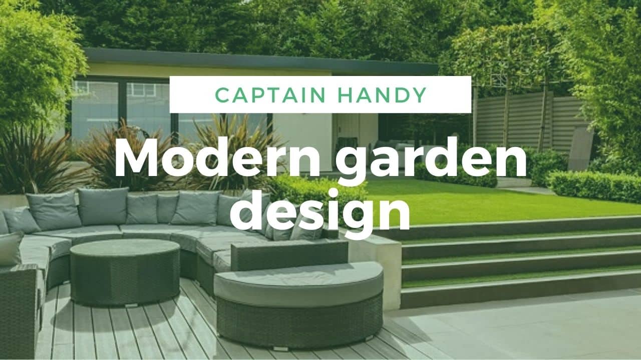 Modern garden design: ideas for inspiration