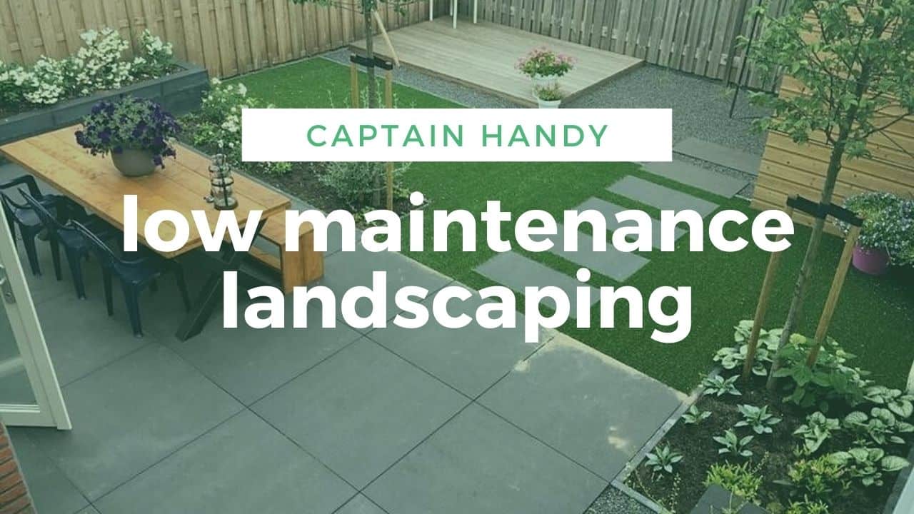 Low maintenance landscaping in Toronto