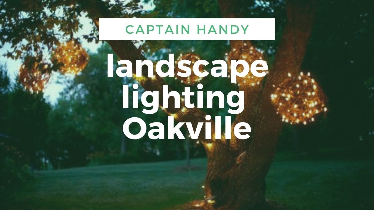 Landscape lighting Oakville