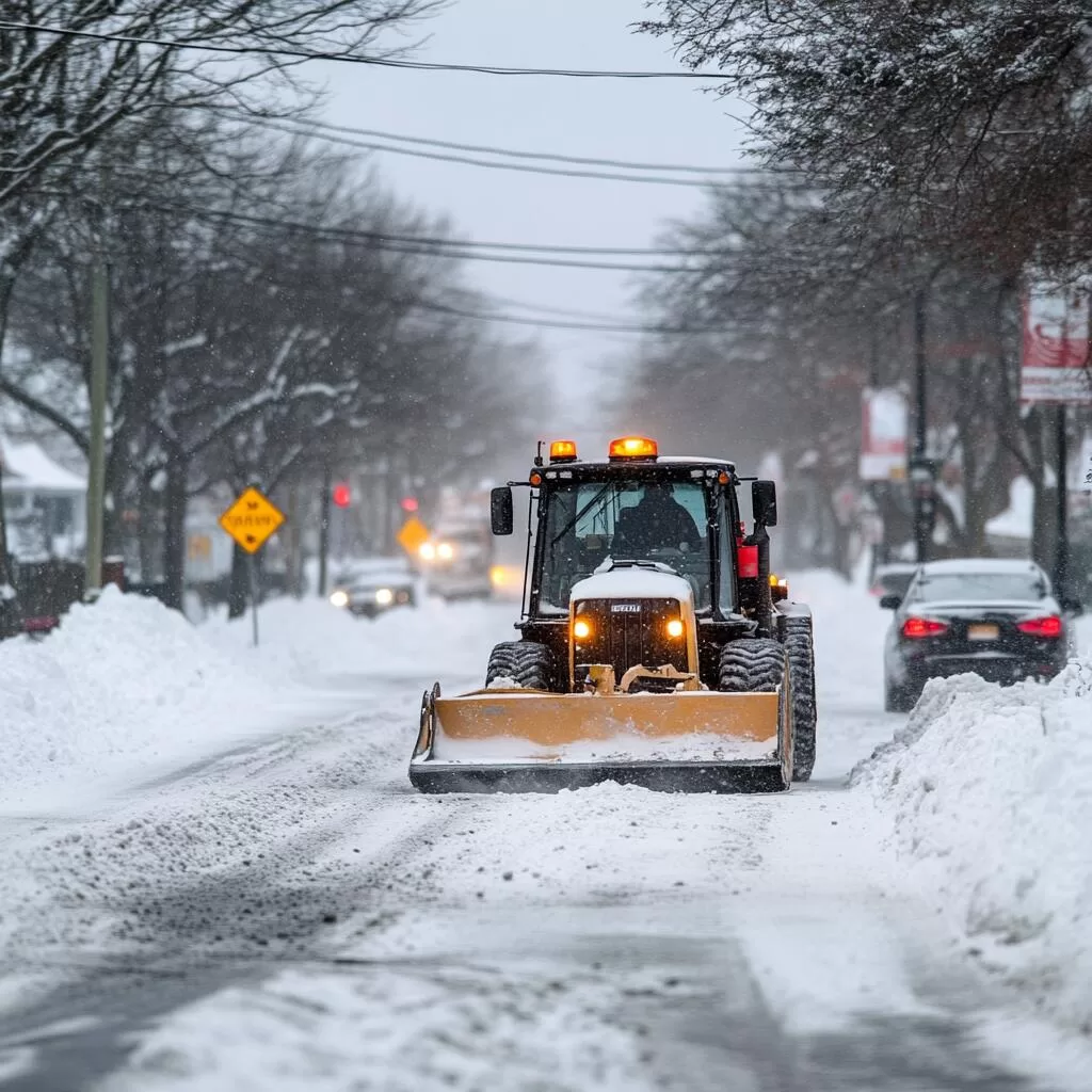 Commercial snow removal in Etobicoke