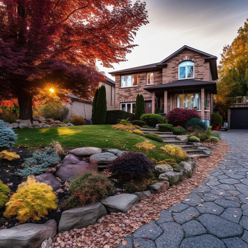 Landscaping in Maple