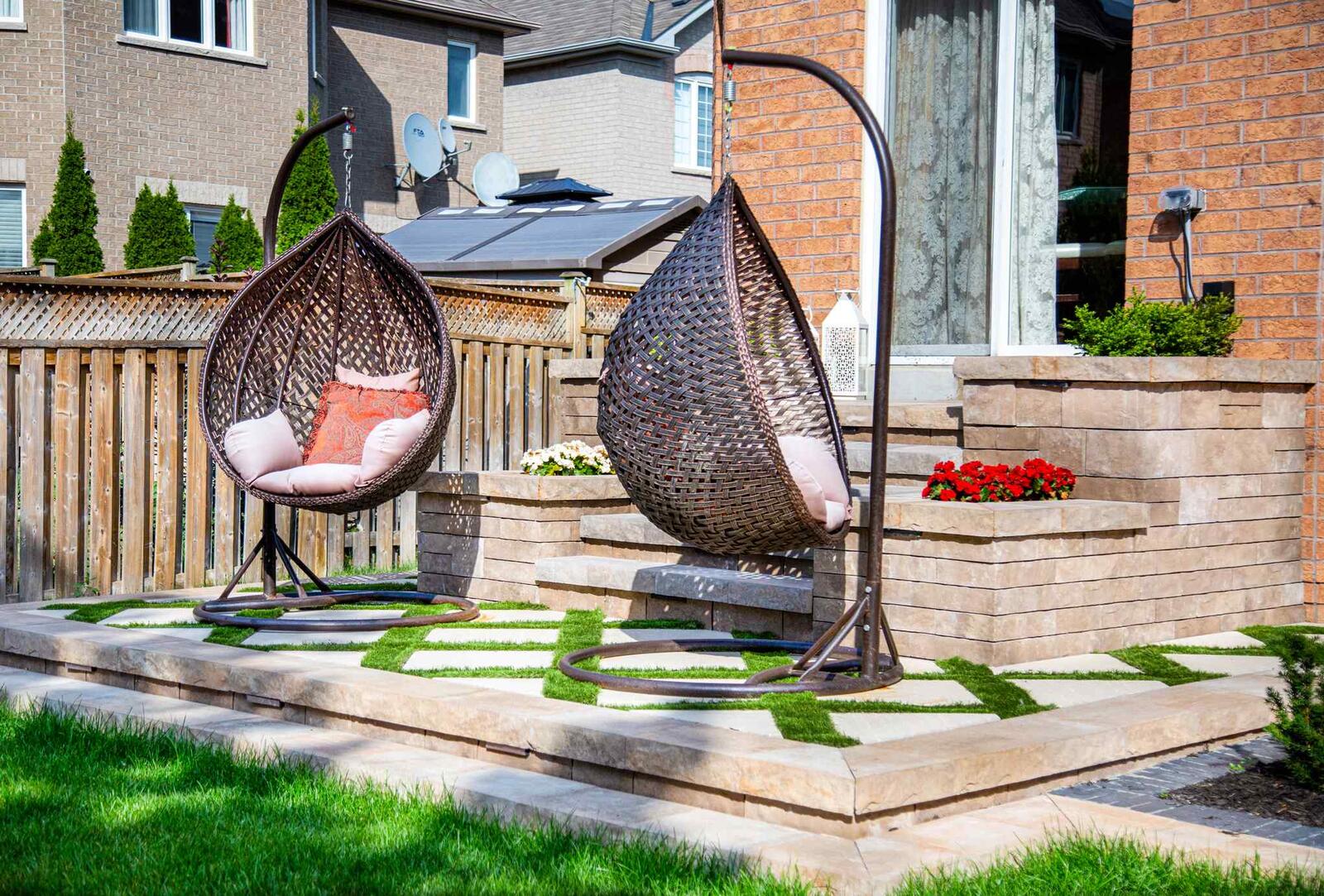 Luxury landscaping in Newmarket