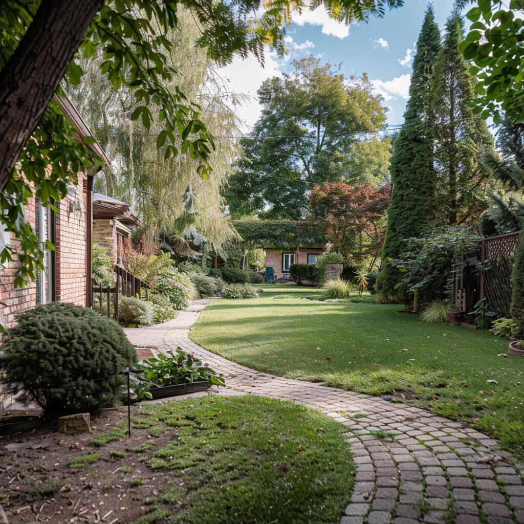 Backyard Interlocking in East York