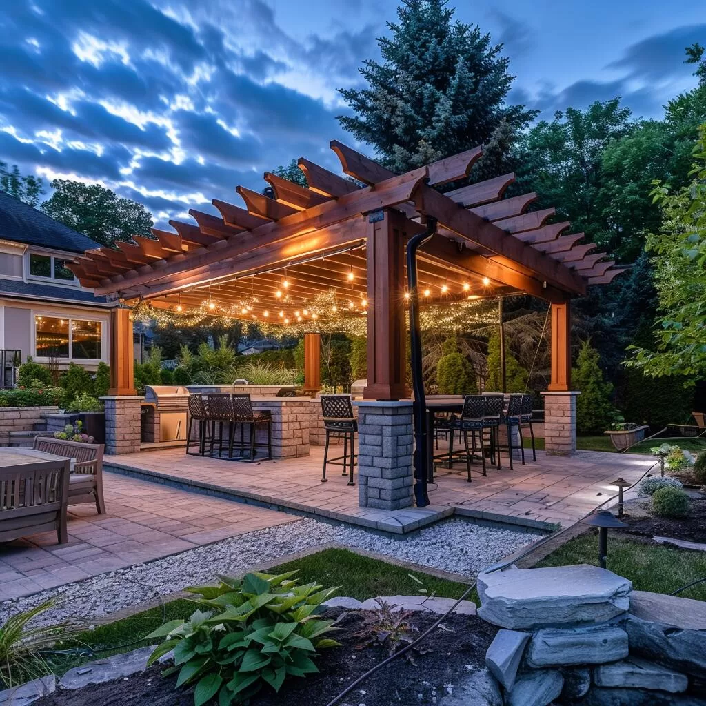 Pergola Building in Stouffville