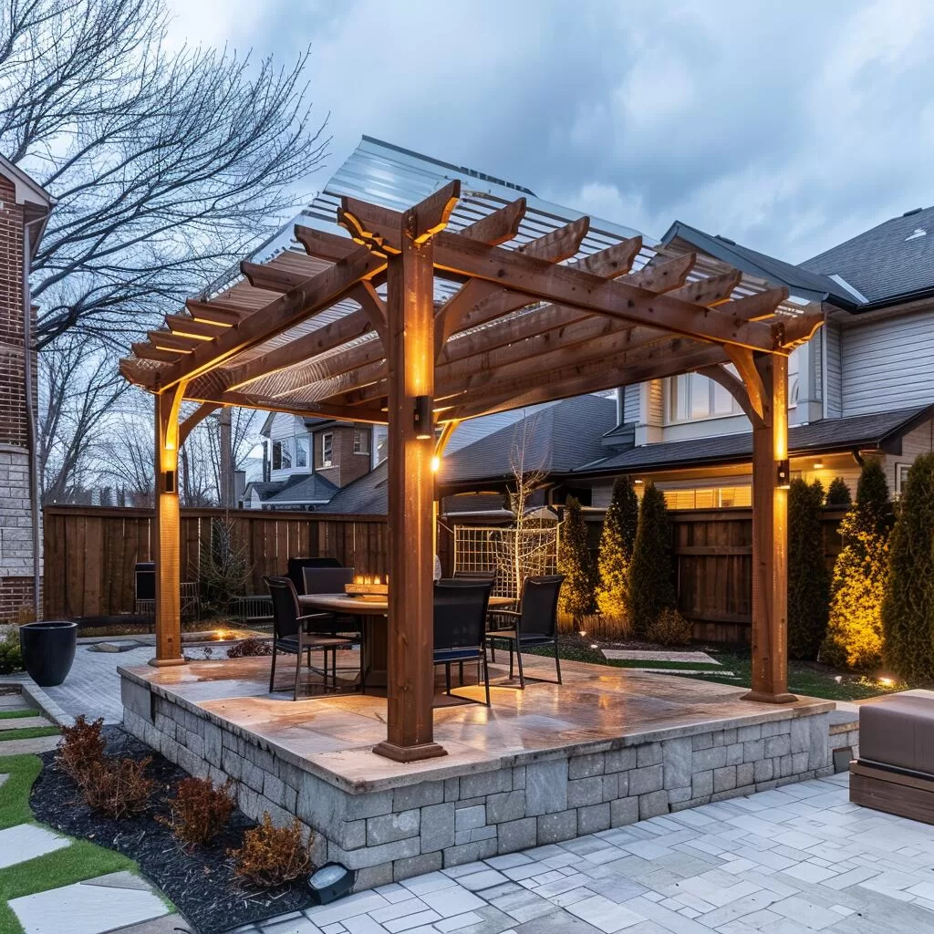 Pergola Building in Unionville