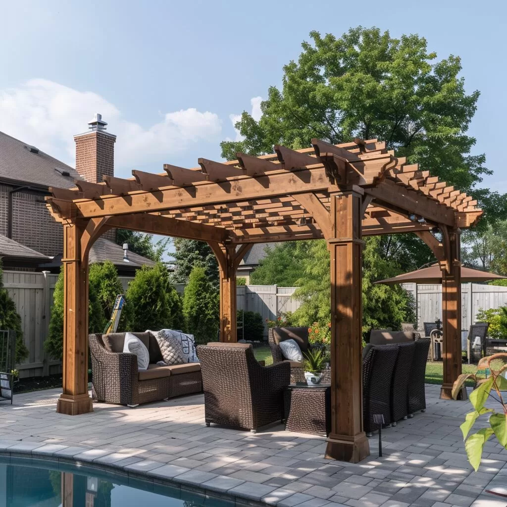 Pergola Building in Rosedale