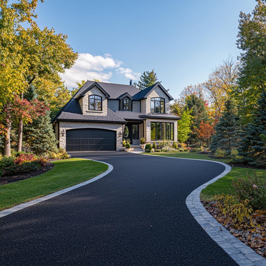 Asphalt Driveway Interlocking in Bridle Path