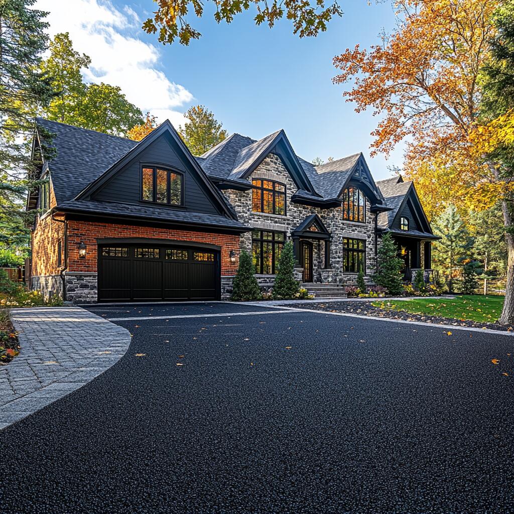 Asphalt Driveway Interlocking in King City