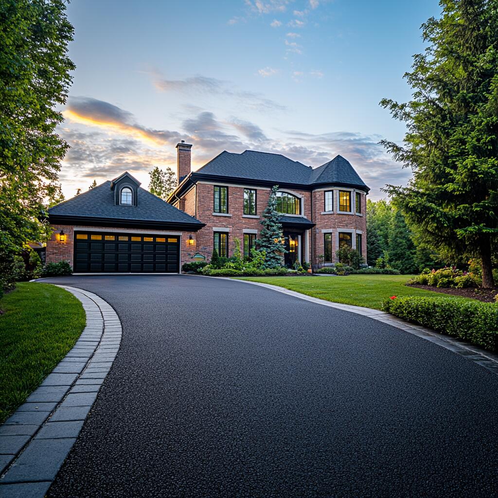 Asphalt Driveway Interlocking in Milton