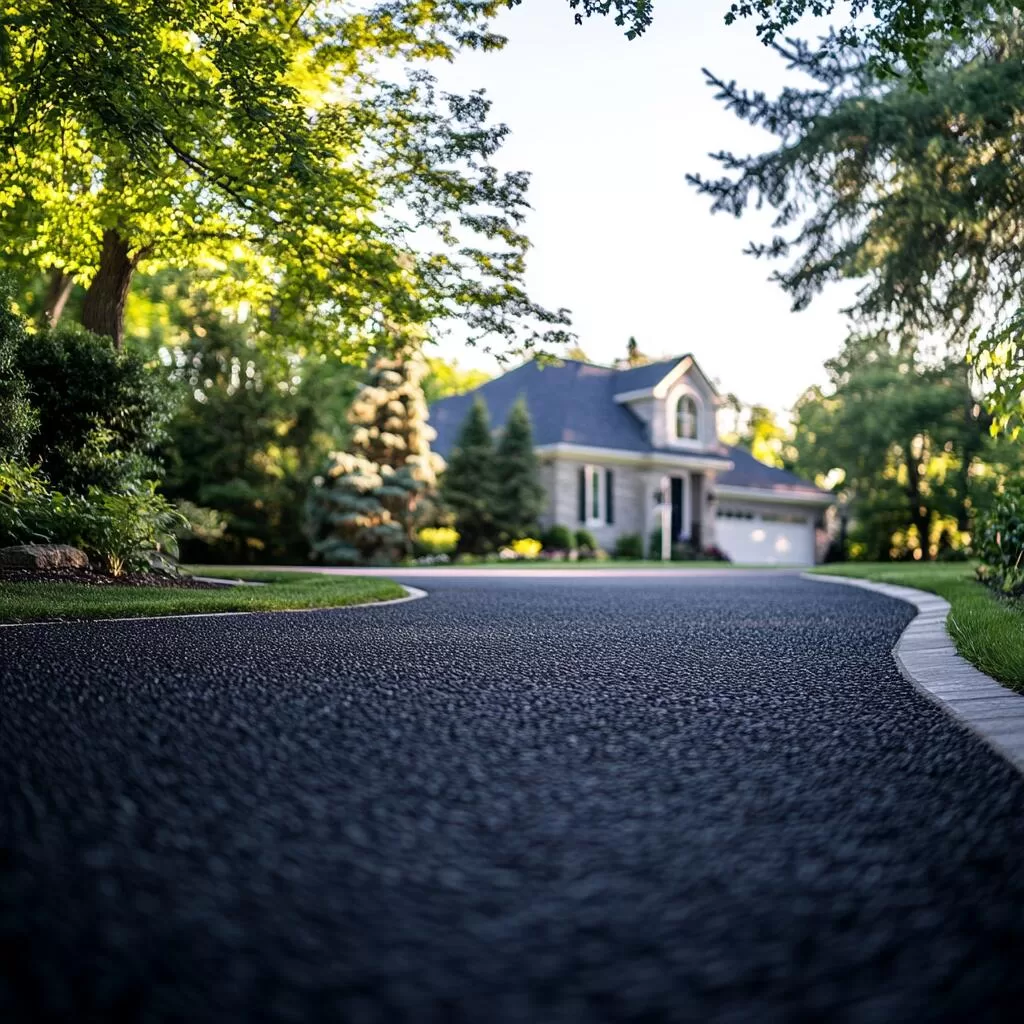 Asphalt driveway interlocking in Ajax