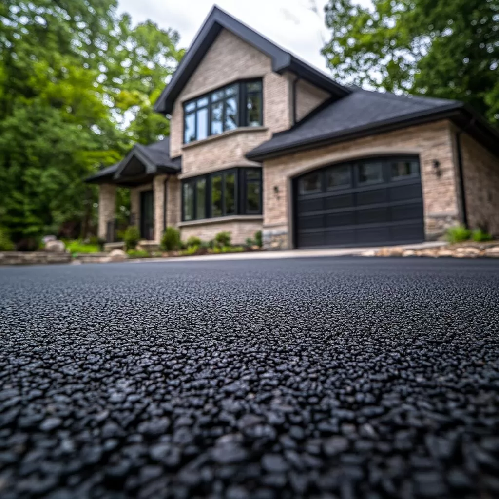 Asphalt driveway interlocking in Oshawa