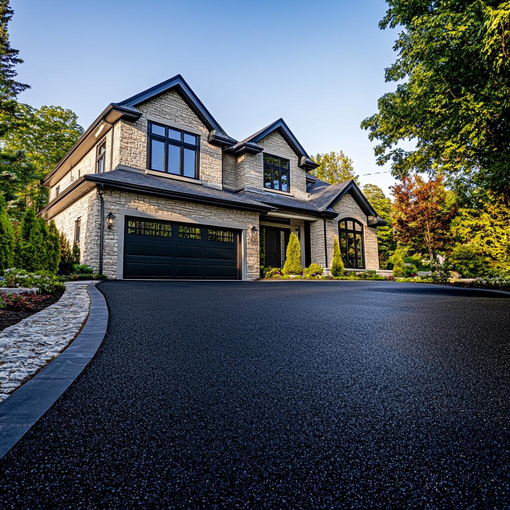 Asphalt driveway interlocking in The Beaches