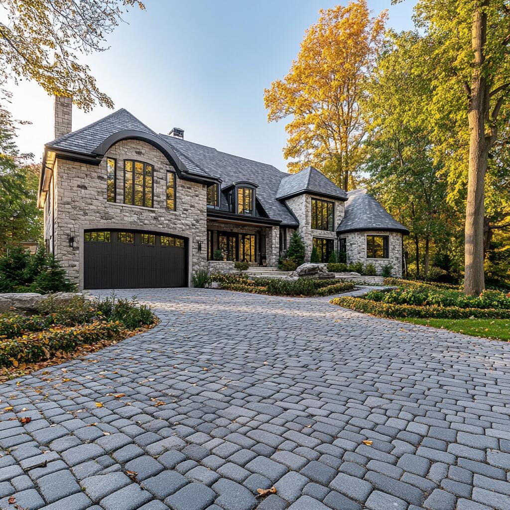 Driveway interlocking in Mississauga