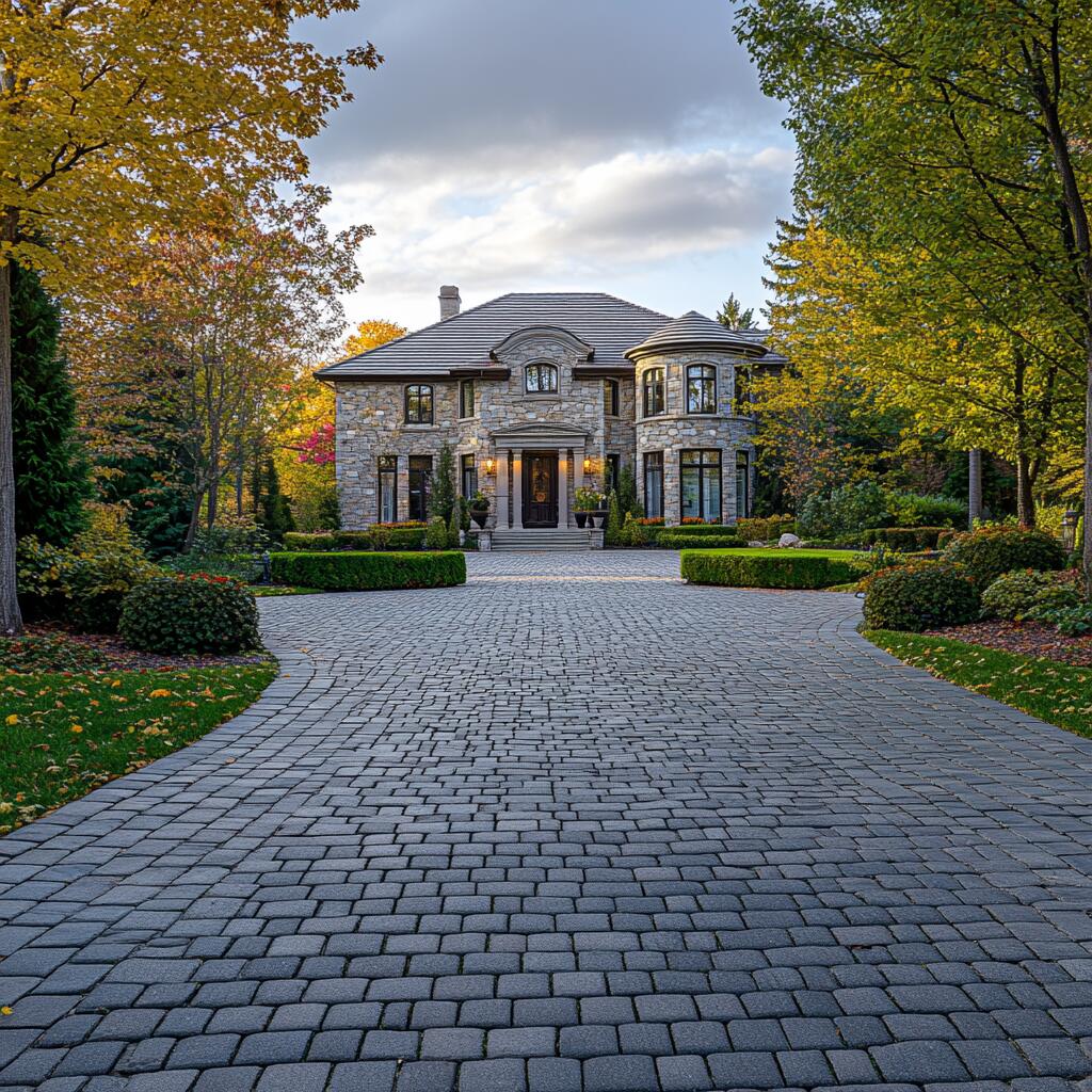 Driveway interlocking in Newmarket