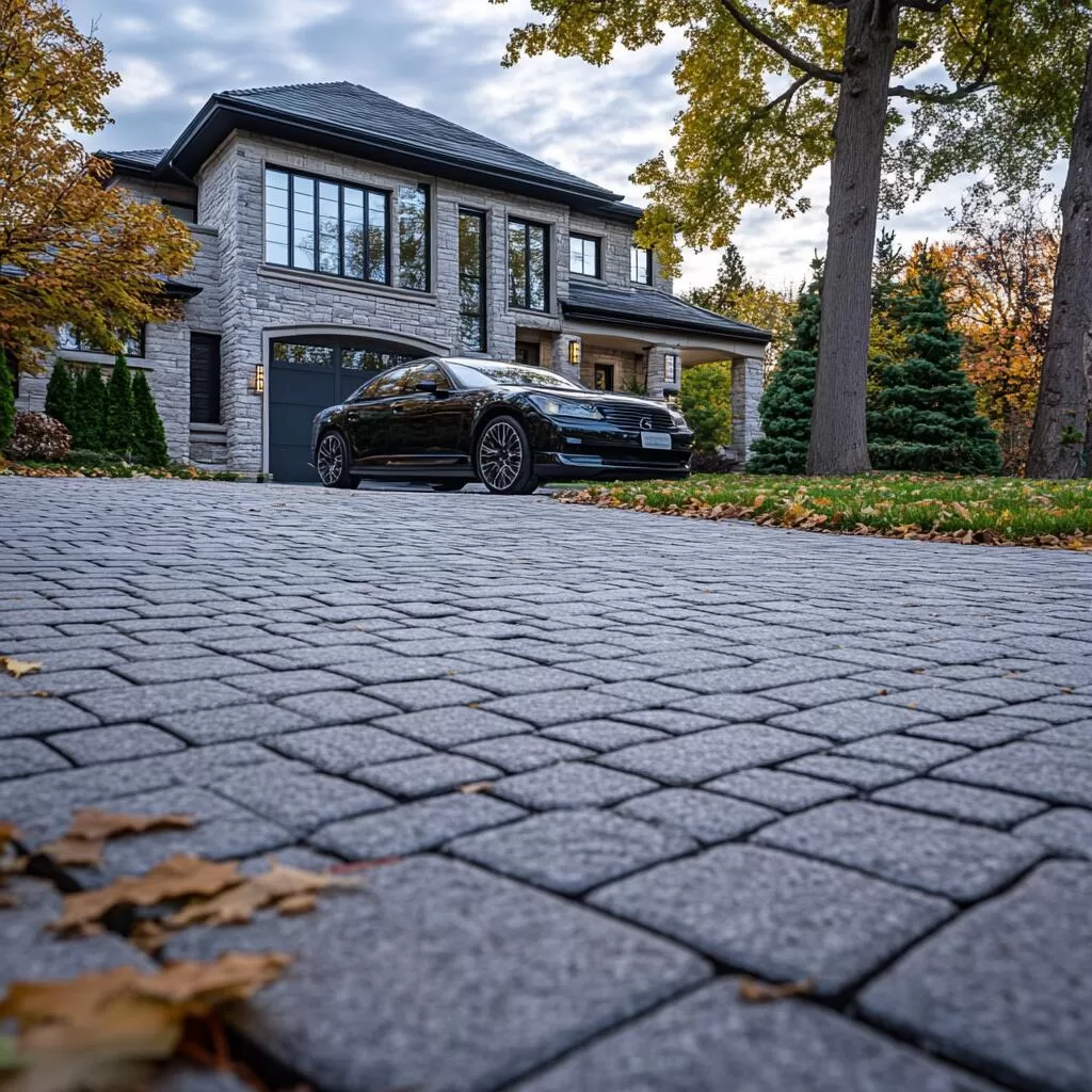 Driveway interlocking in Richmond Hill