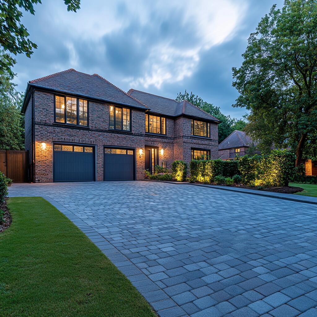 Driveway paving in Newmarket