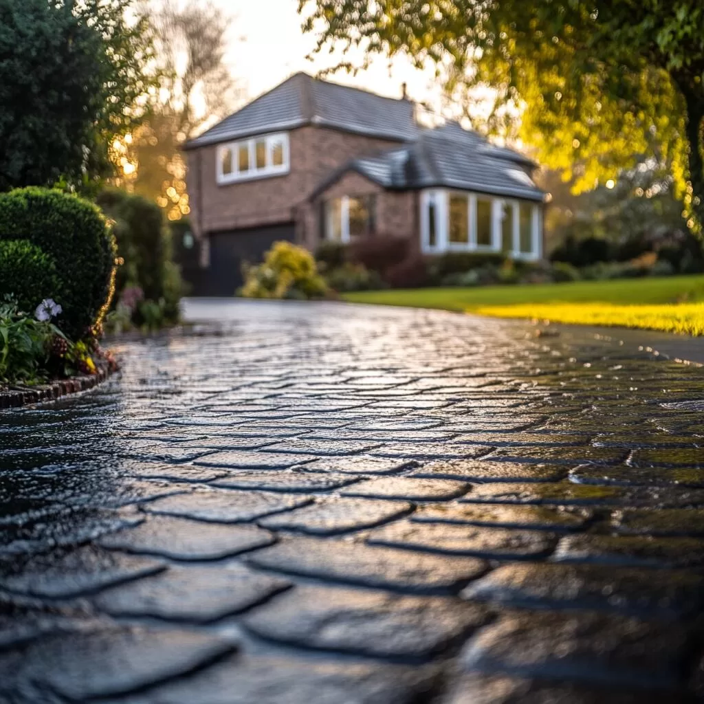 Driveway paving in Rosedale