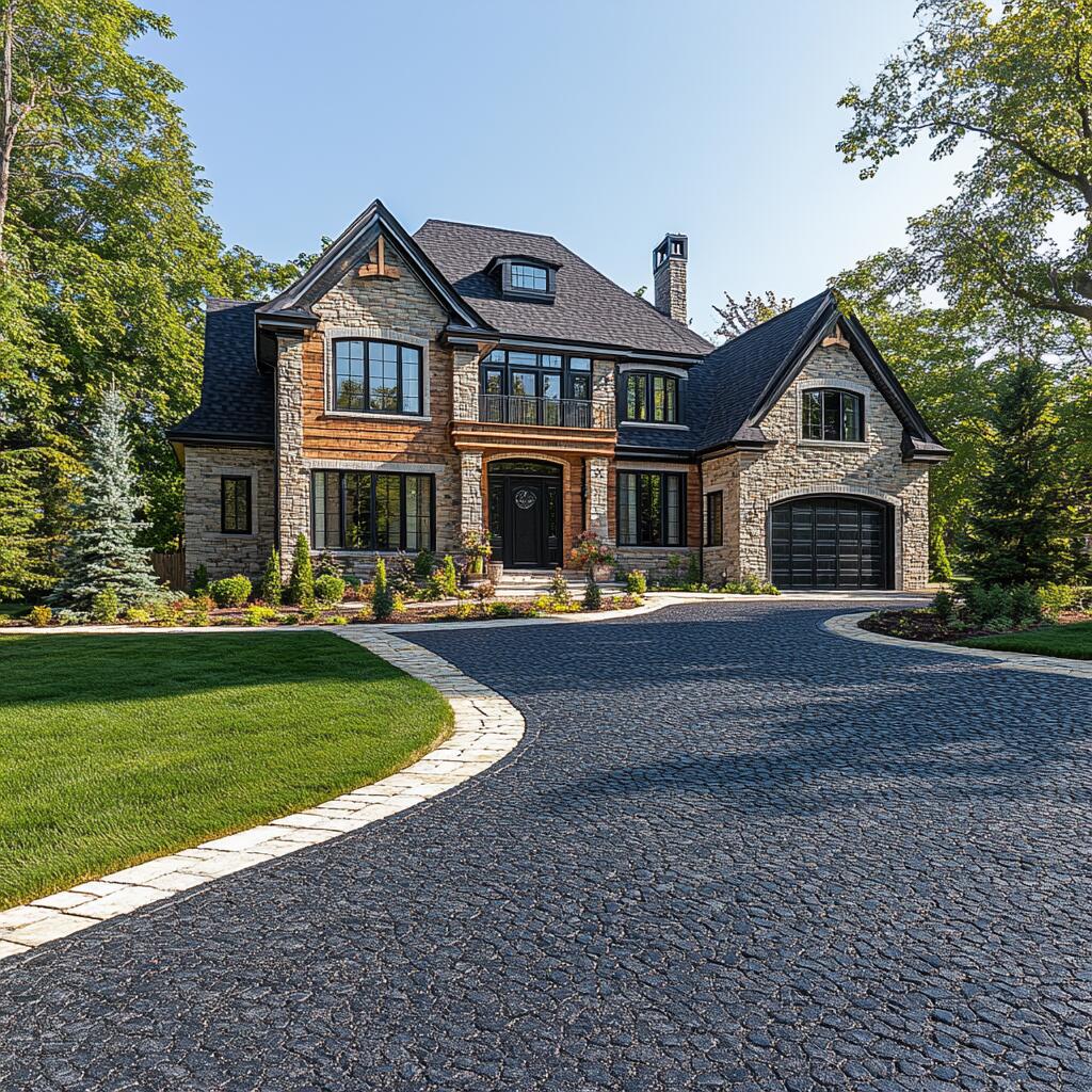 Asphalt Driveway Interlocking in Caledon