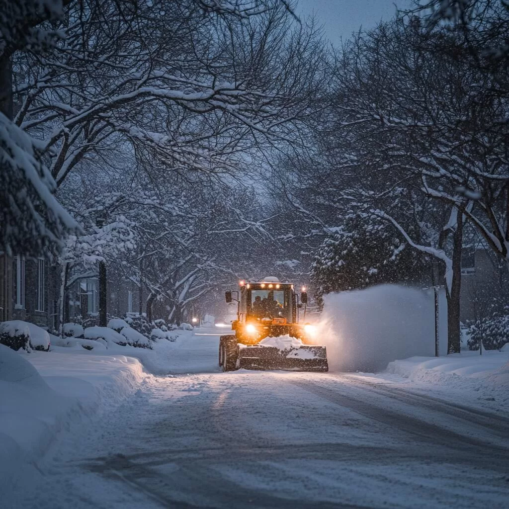 Commercial Snow Removal in Rosedale