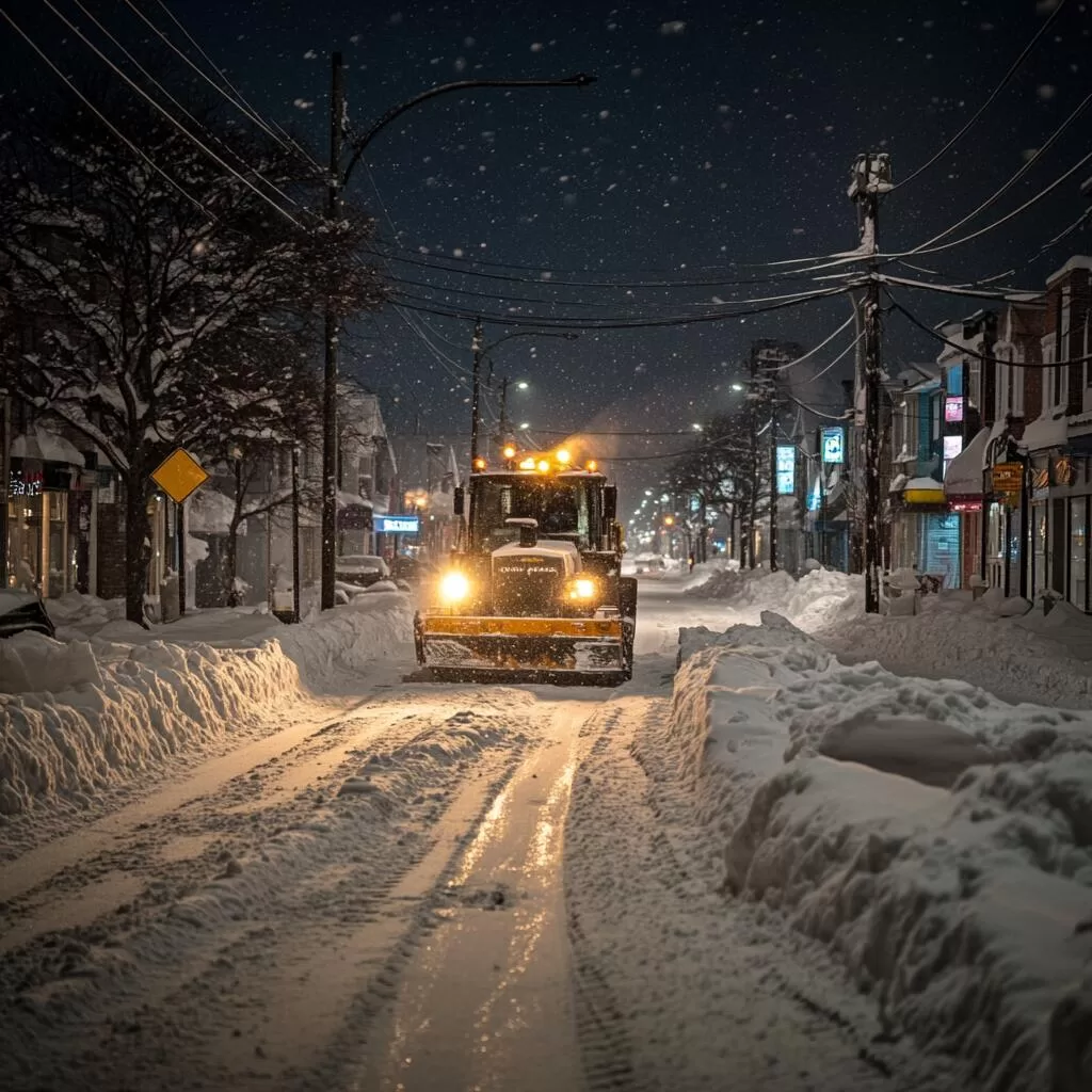 Commercial snow removal in Scarborough