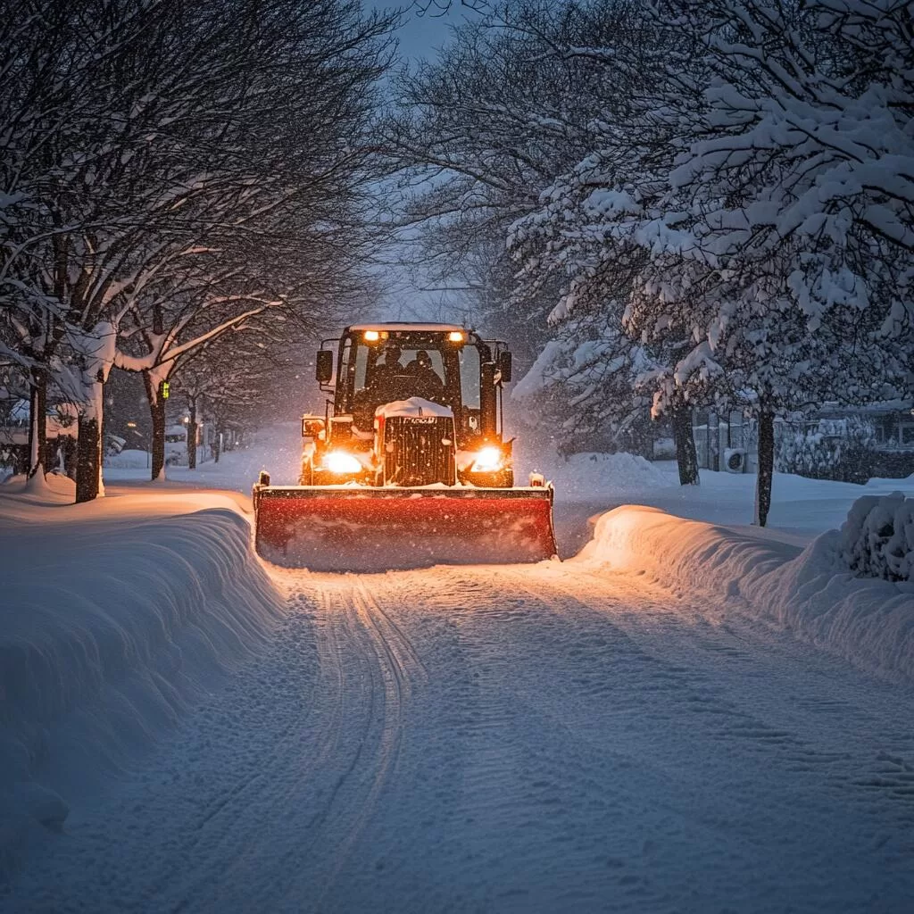 Commercial Snow Removal in Uxbridge