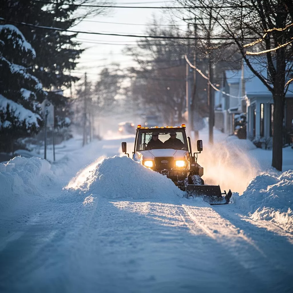 Commercial Snow Removal in Oakville