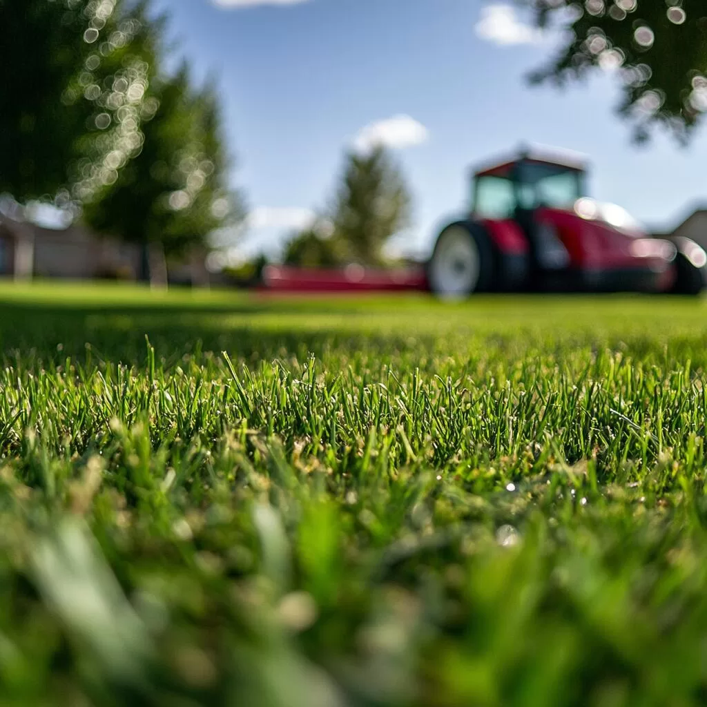 Commercial Cutting Grass in Burlington