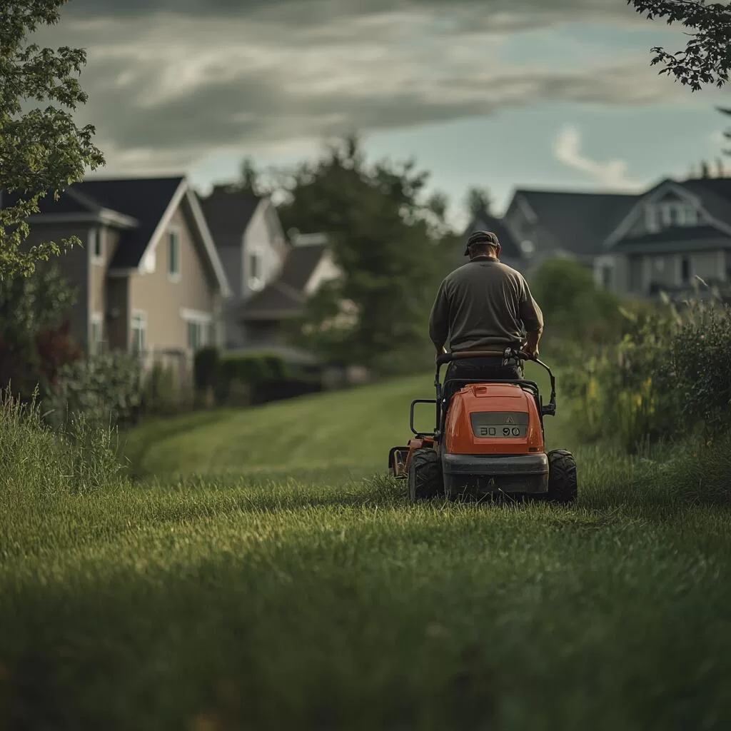 Commercial Cutting Grass in Concord