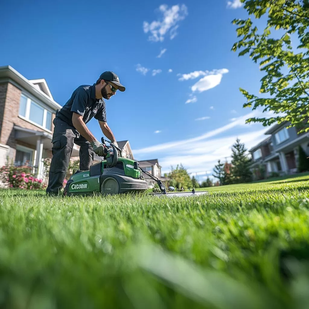 Commercial Cutting Grass in Halton Hills