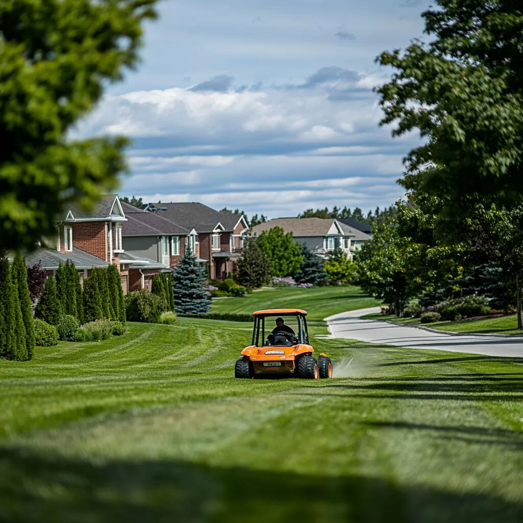 Commercial Cutting Grass in Kleinburg