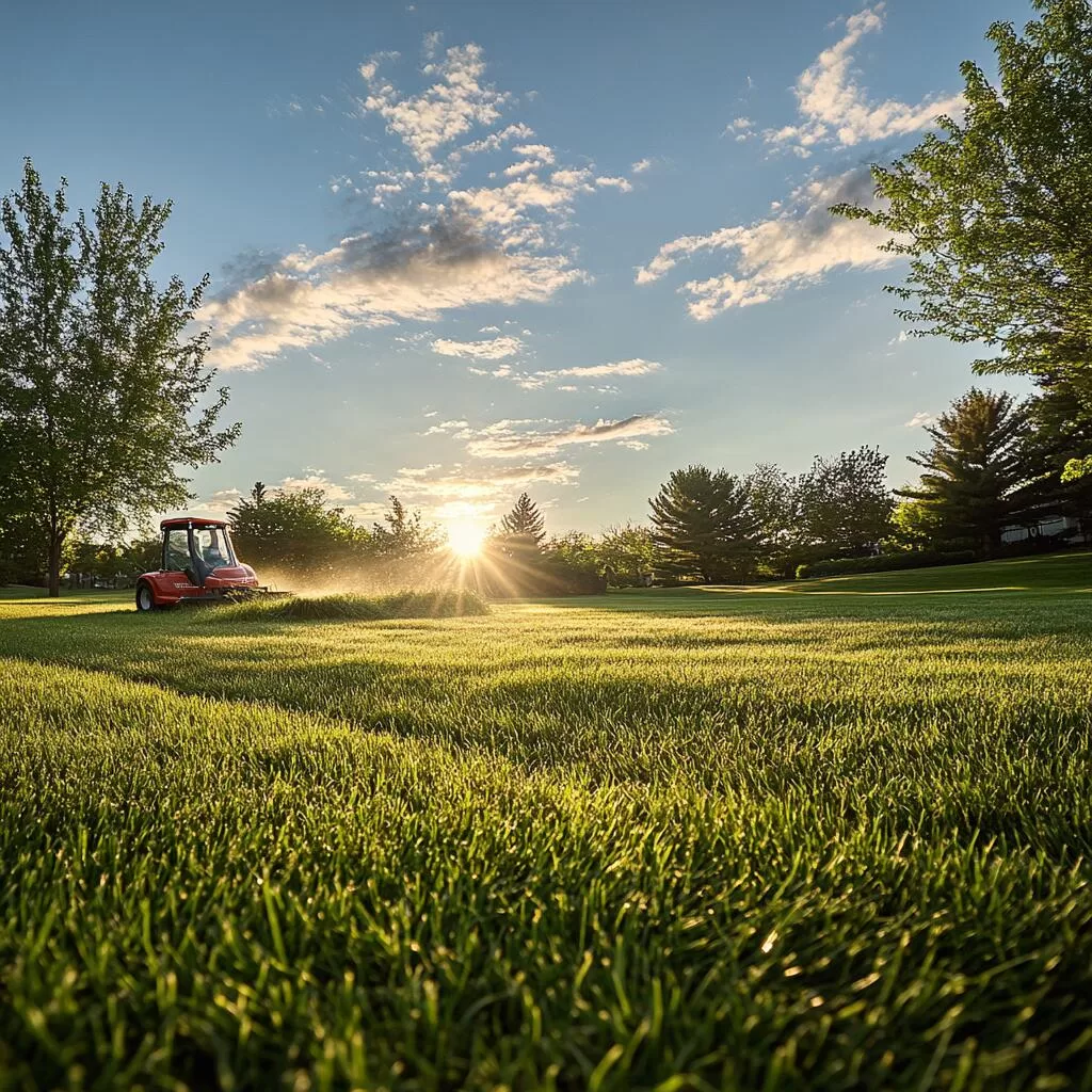 Commercial cutting grass in Uxbridge