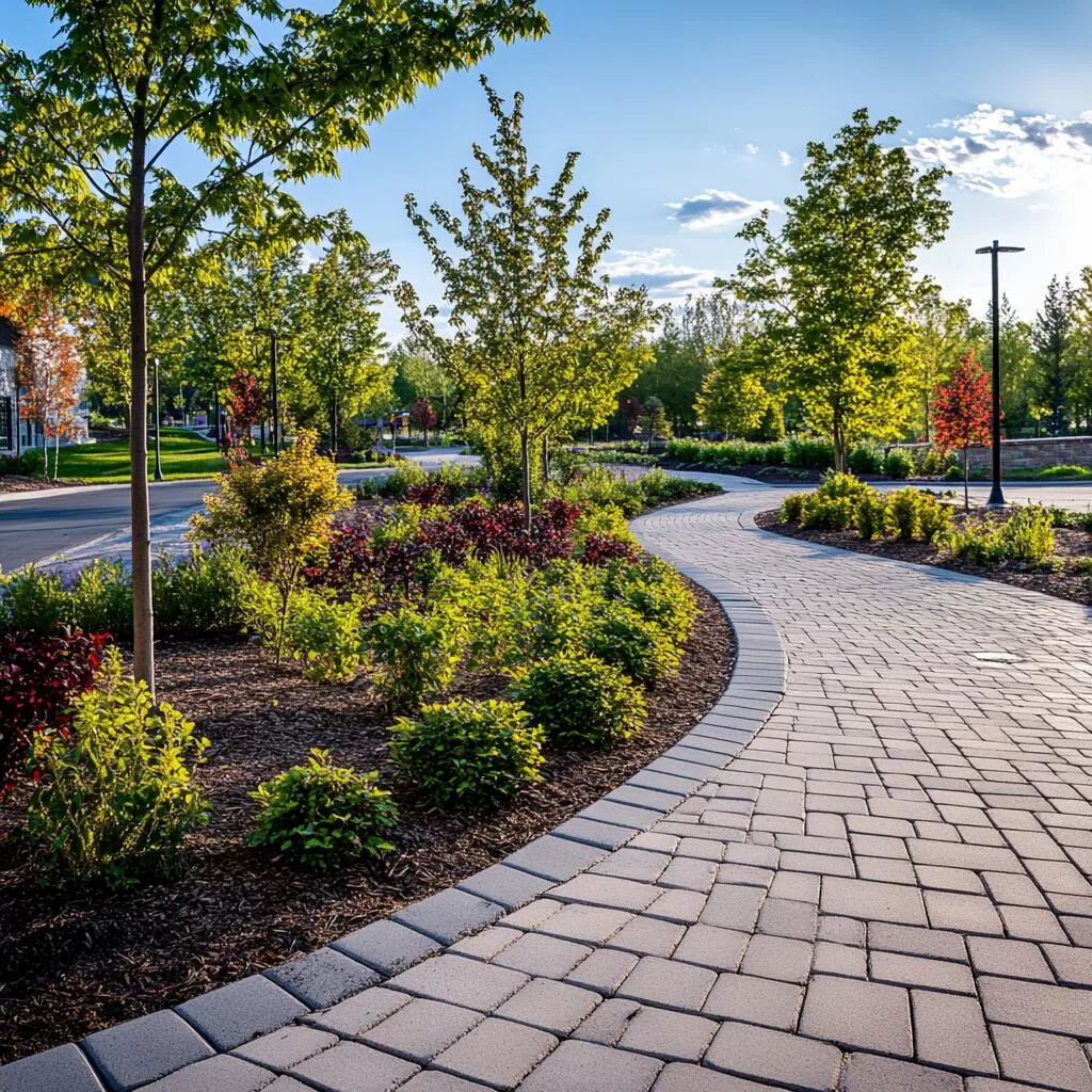 Commercial maintenance landscape in Bolton