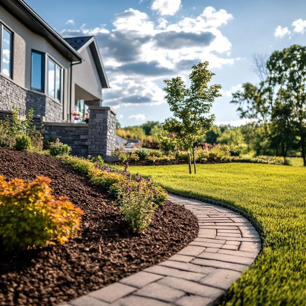 Commercial maintenance landscape in Scarborough