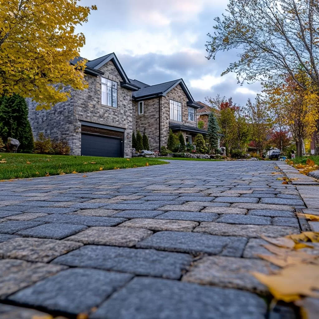 Commercial Driveway Interlocking in Aurora