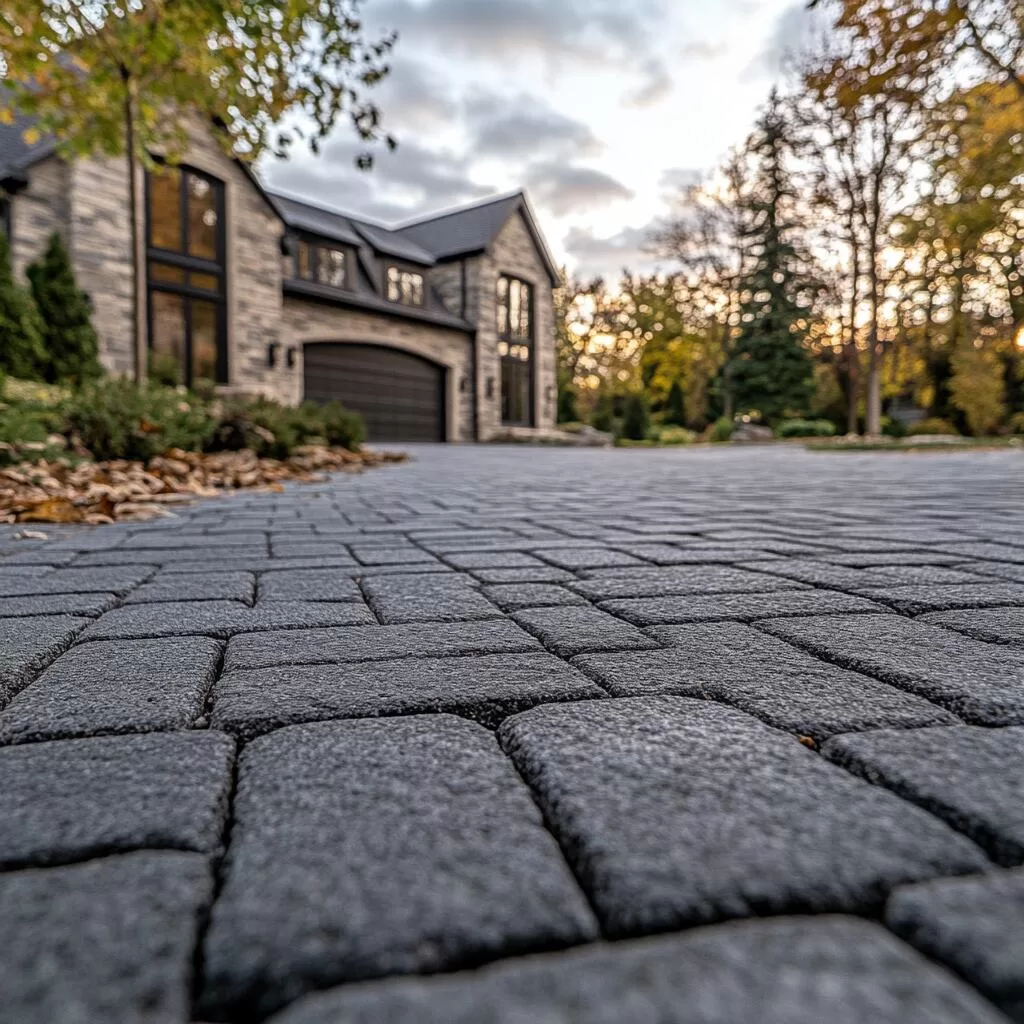 Commercial Driveway Interlocking in Milton