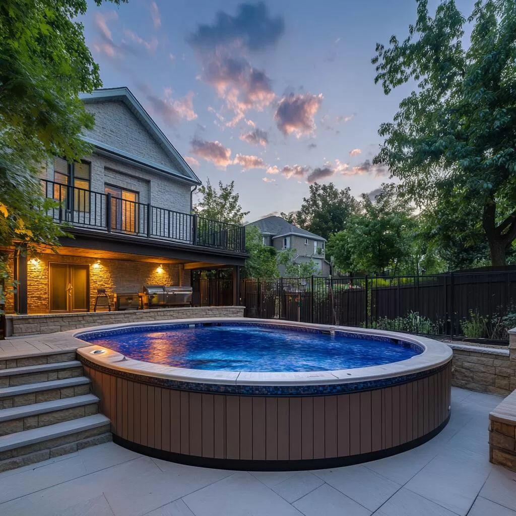 Above Ground Pool Installation in Newmarket