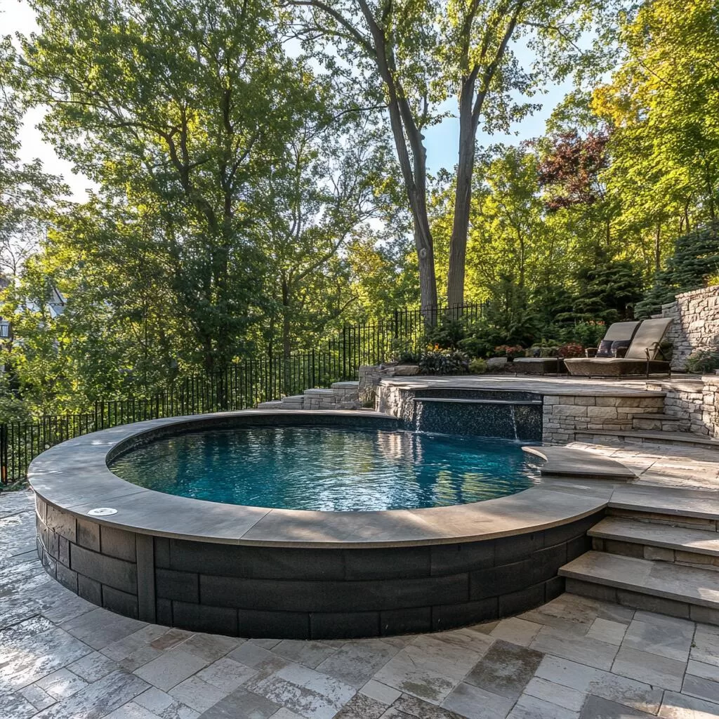 Above Ground Pool Installation in North York
