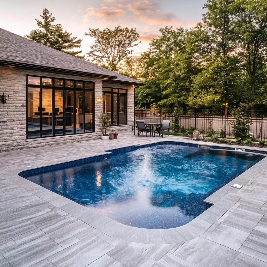 Fiberglass Pool Installation in Blue Mountain