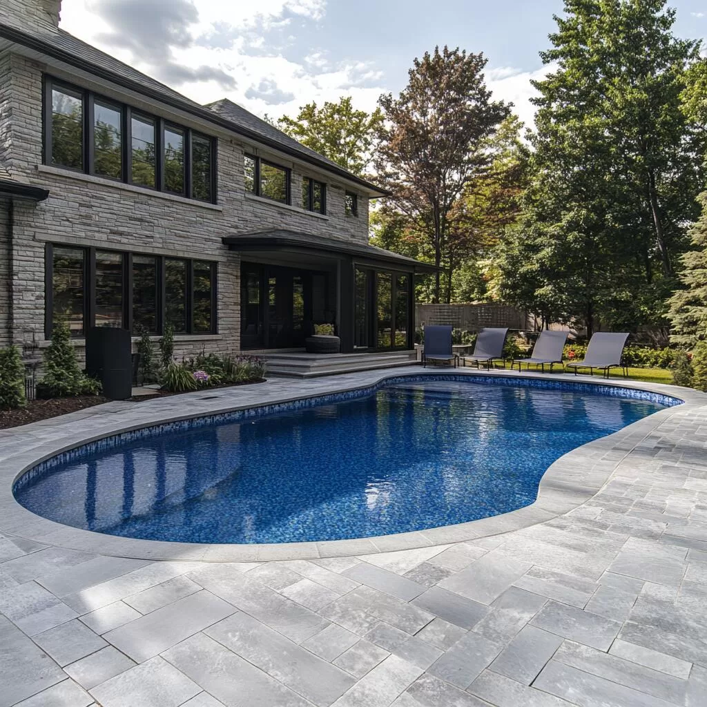 On Ground Pool Installation in Bridle Path