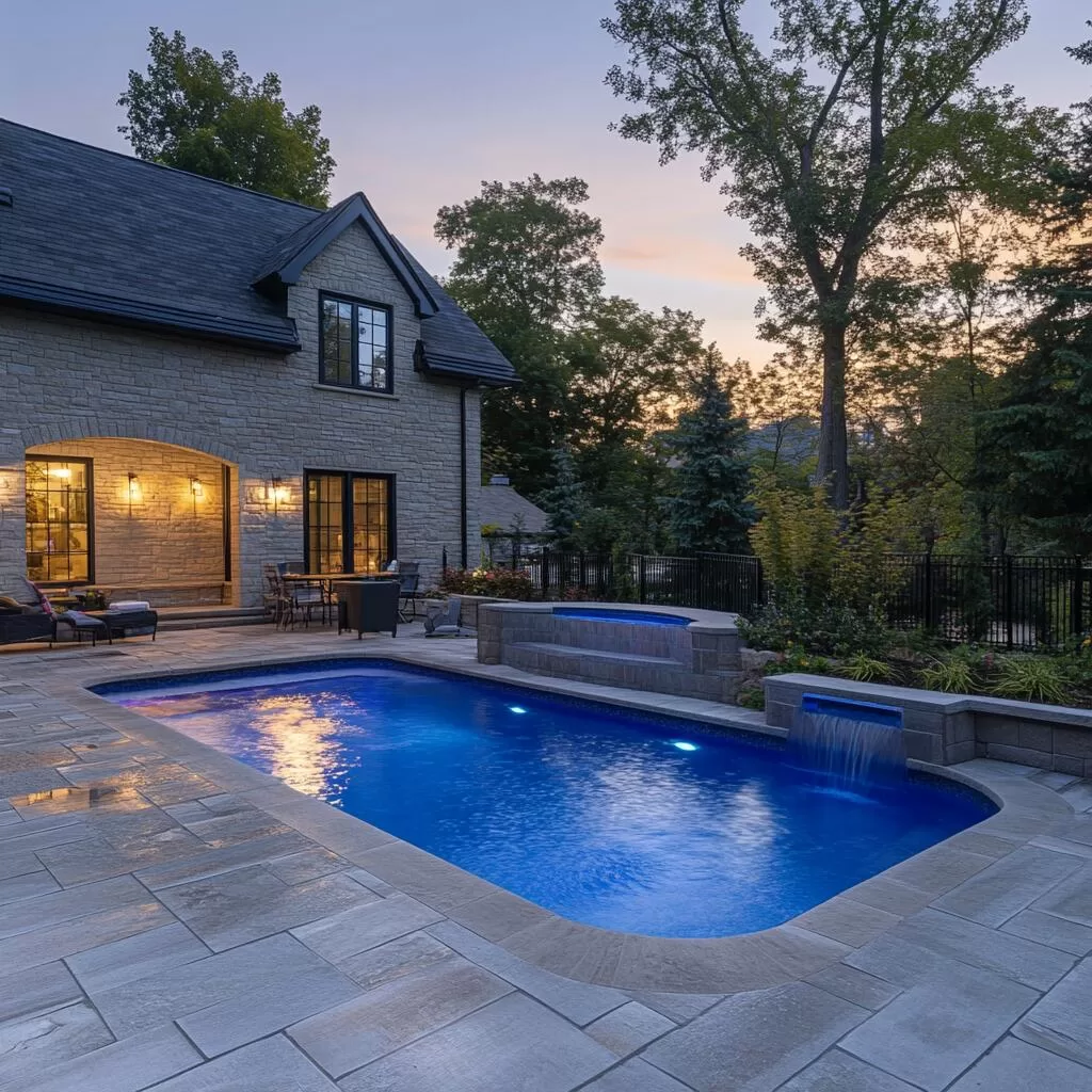 On Ground Pool Installation in Vaughan