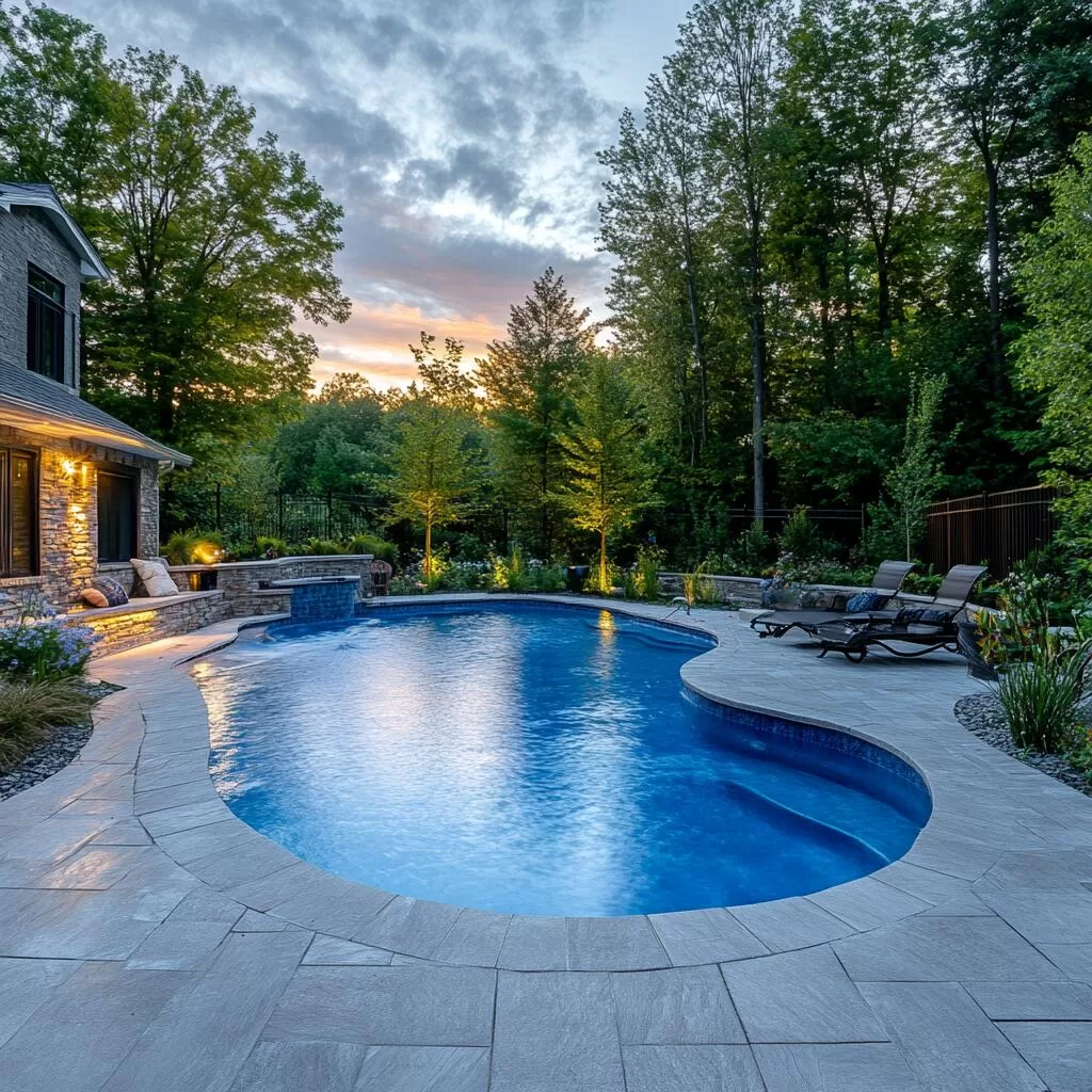 On Ground Pool Installation in York Mills