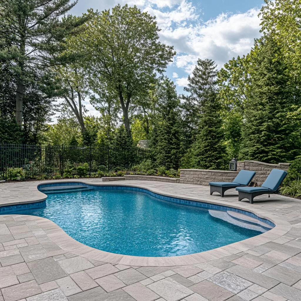 On Ground Pool Installation in Halton Hills