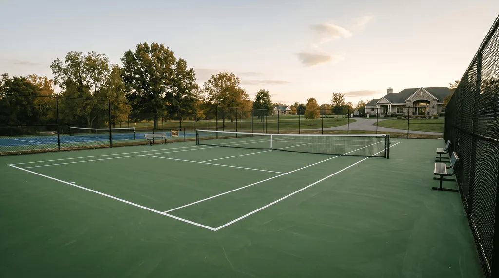 Tennis Court Construction in Ajax