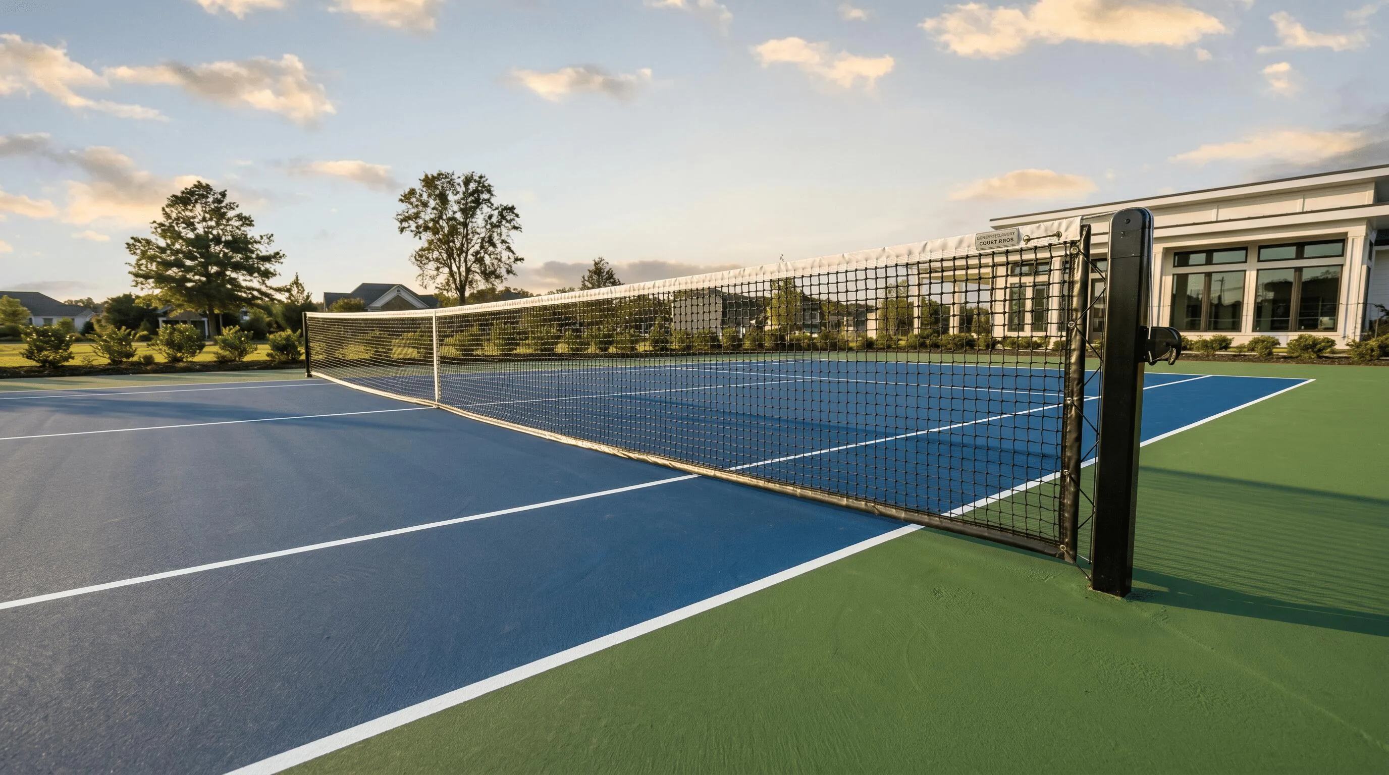 Tennis Court Construction in Aurora