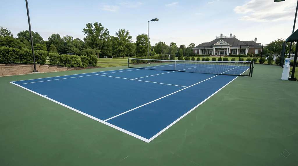 Tennis Court Construction in Barrie