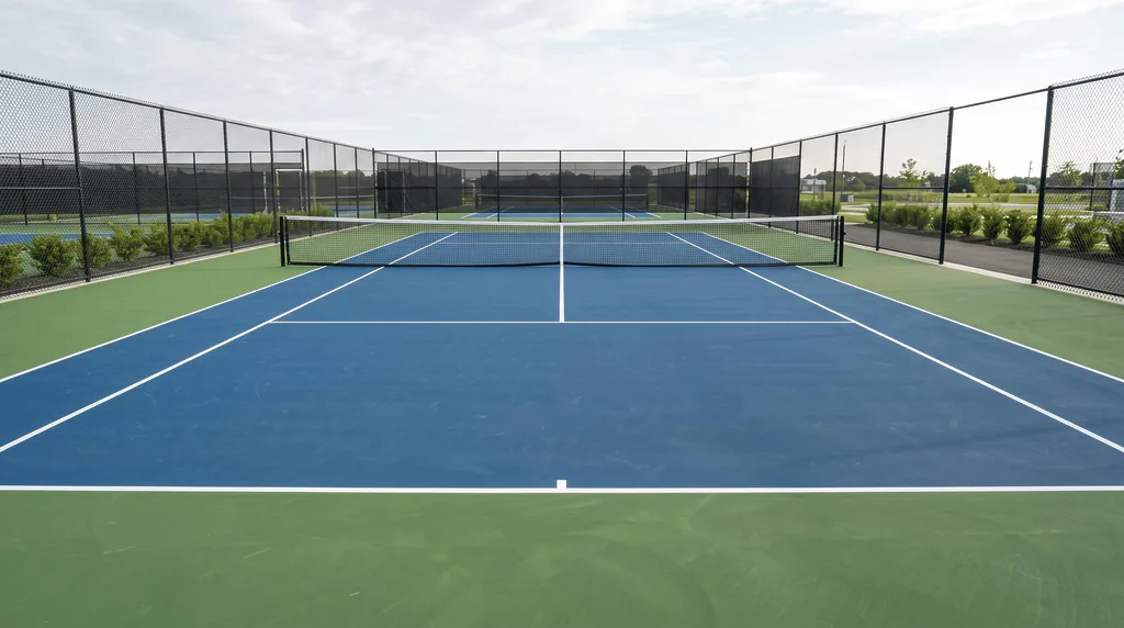 Tennis Court Construction in Blue Mountain