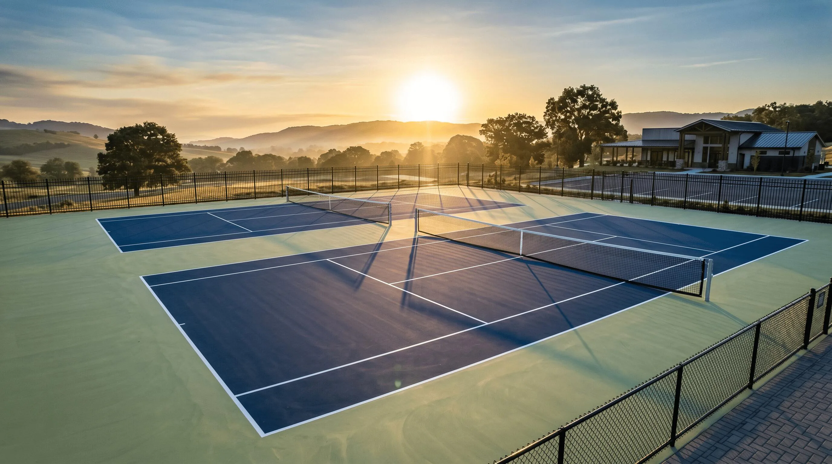 Tennis Court Construction in Bridle Path